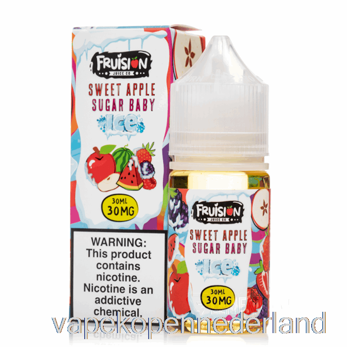 Elektronische Sigaret Vape Ijskoude Zoete Appelsuiker Baby - Frruisionzouten - 30 Ml 50 Mg